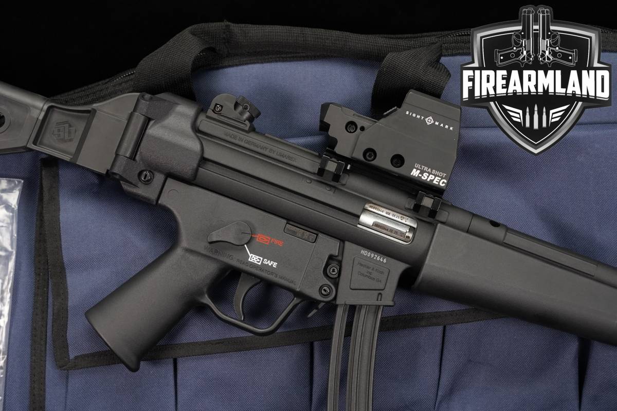 Umarex H&K MP5 22 LR Pistol 22LR 8.5" HK +4 MAGS, OG CASE, SIGHTMARK OPTICS