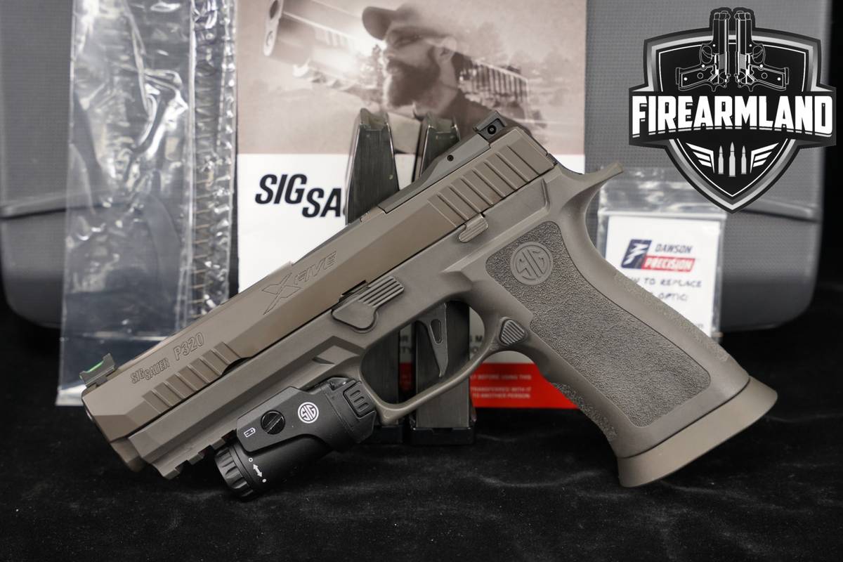Sig Sauer P320 X-Five Legion 9mm Optics-Ready P 320 +3 MAGS & ORIG CASE