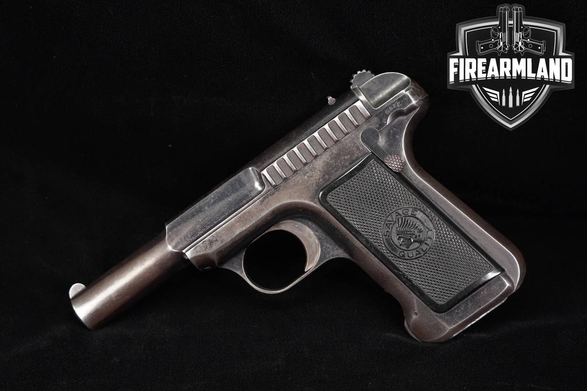 WWI ERA Savage Arms Model 1907 32 ACP 3.75" Blued WW1