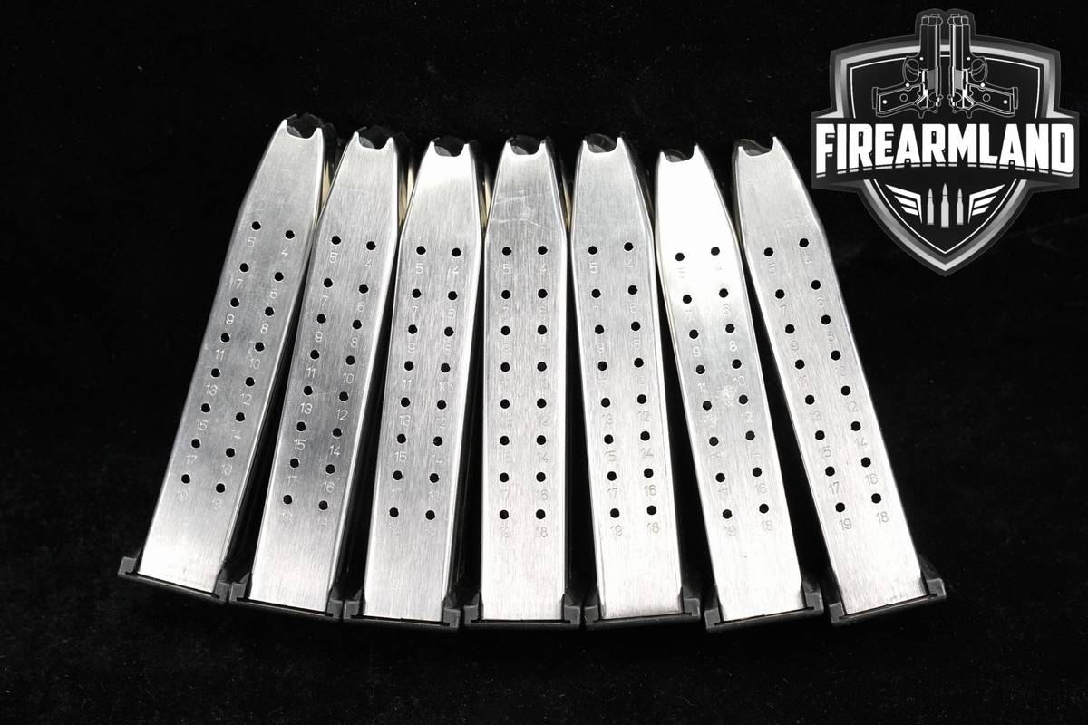 SEVEN OEM MAGS! Springfield Armory XDM 9mm 19rd +7 MAGAZINES XD-M X D M