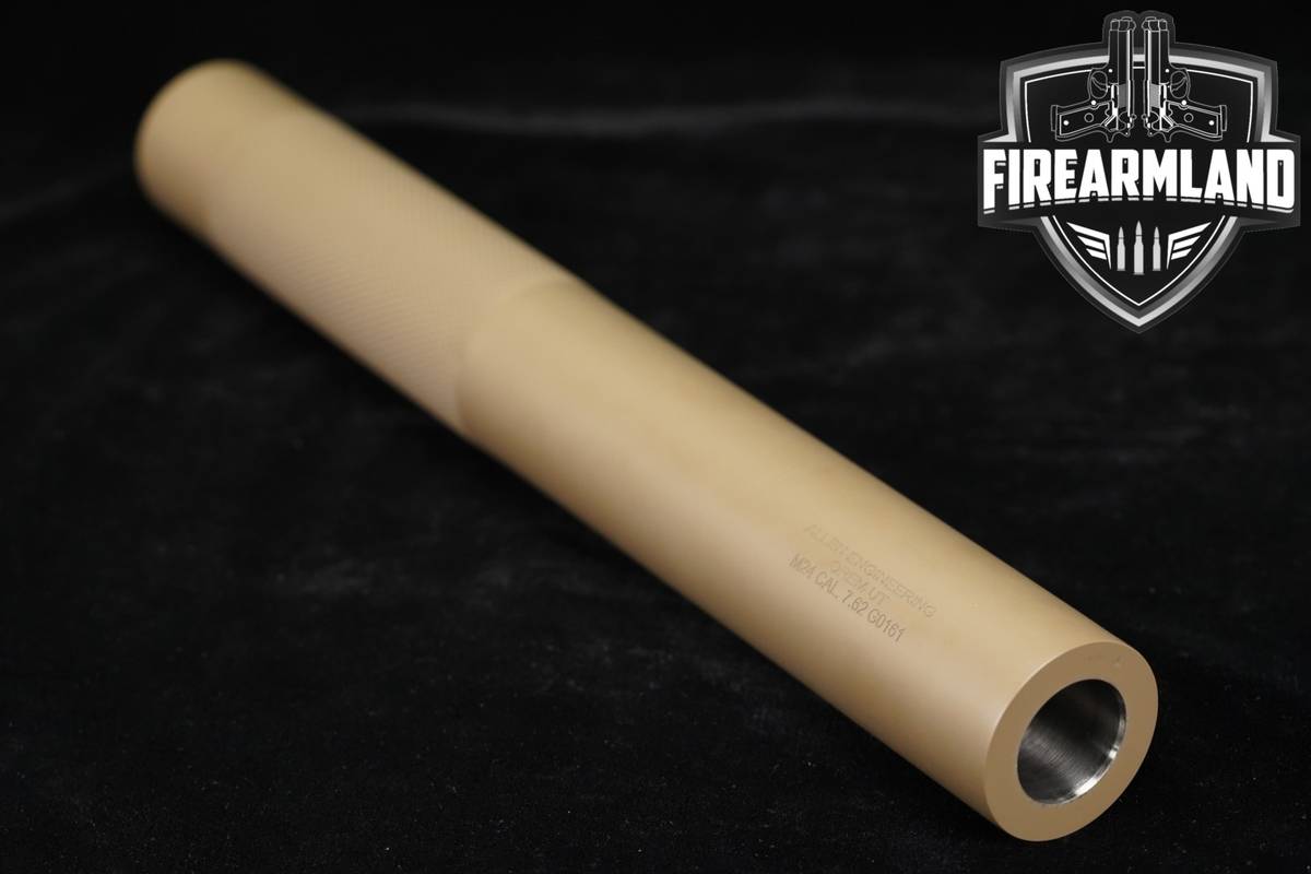Allen Engineering M24 7.62 Caliber 12" Suppressor M-24 Silencer