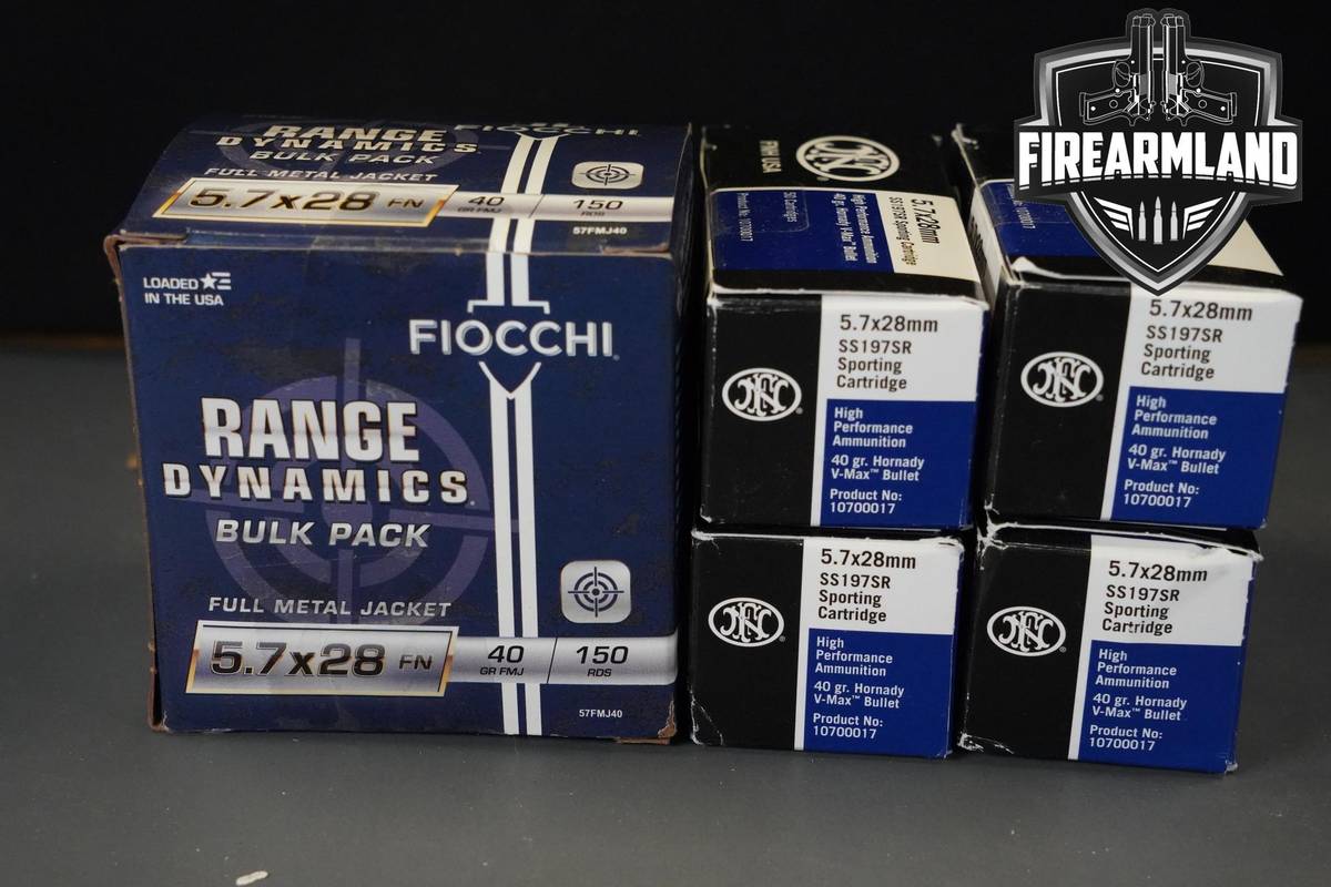 5.7x28mm Ammo 5.7x28mm Ammunition 350 ROUNDS