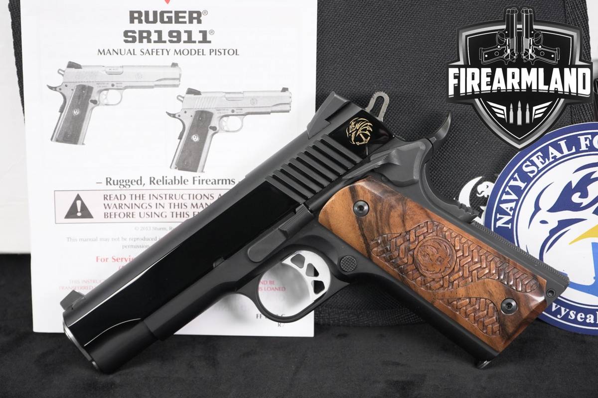 TALO LIMITED Ruger SR1911 Commander NAVY SEAL SR 1911 +2 MAGS & ORIG BOX