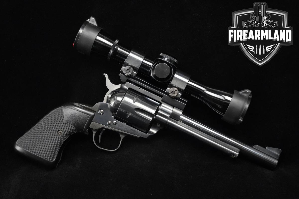 1961 Ruger Blackhawk Hunter 44 Magnum 6.5" Ruger-Blackhawk +OPTIC & HOLSTER