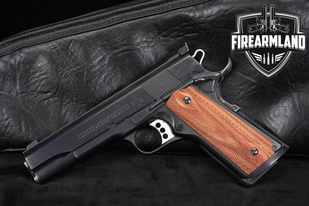 1976 Colt National Match Pre-Series 70 Government Model 1911 5" 45 ACP