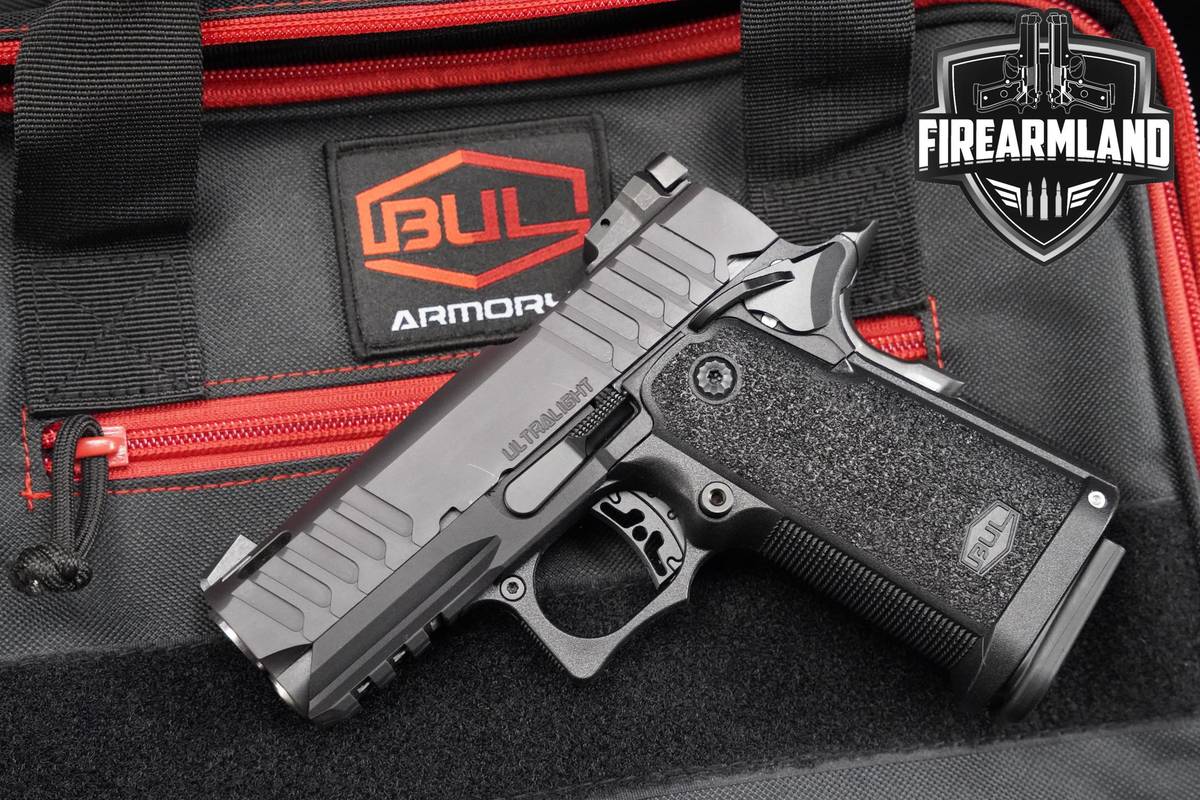 BUL Armory SAS II Ultralight Pro 9mm 1911 3.25" Bul-SASII SAS-2 1911-2011
