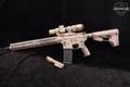 2016-2017 Colt LE6920 M4 Carbine 5.56mm NATO Battle-Worn Desert Tan in Good Condition Image 2