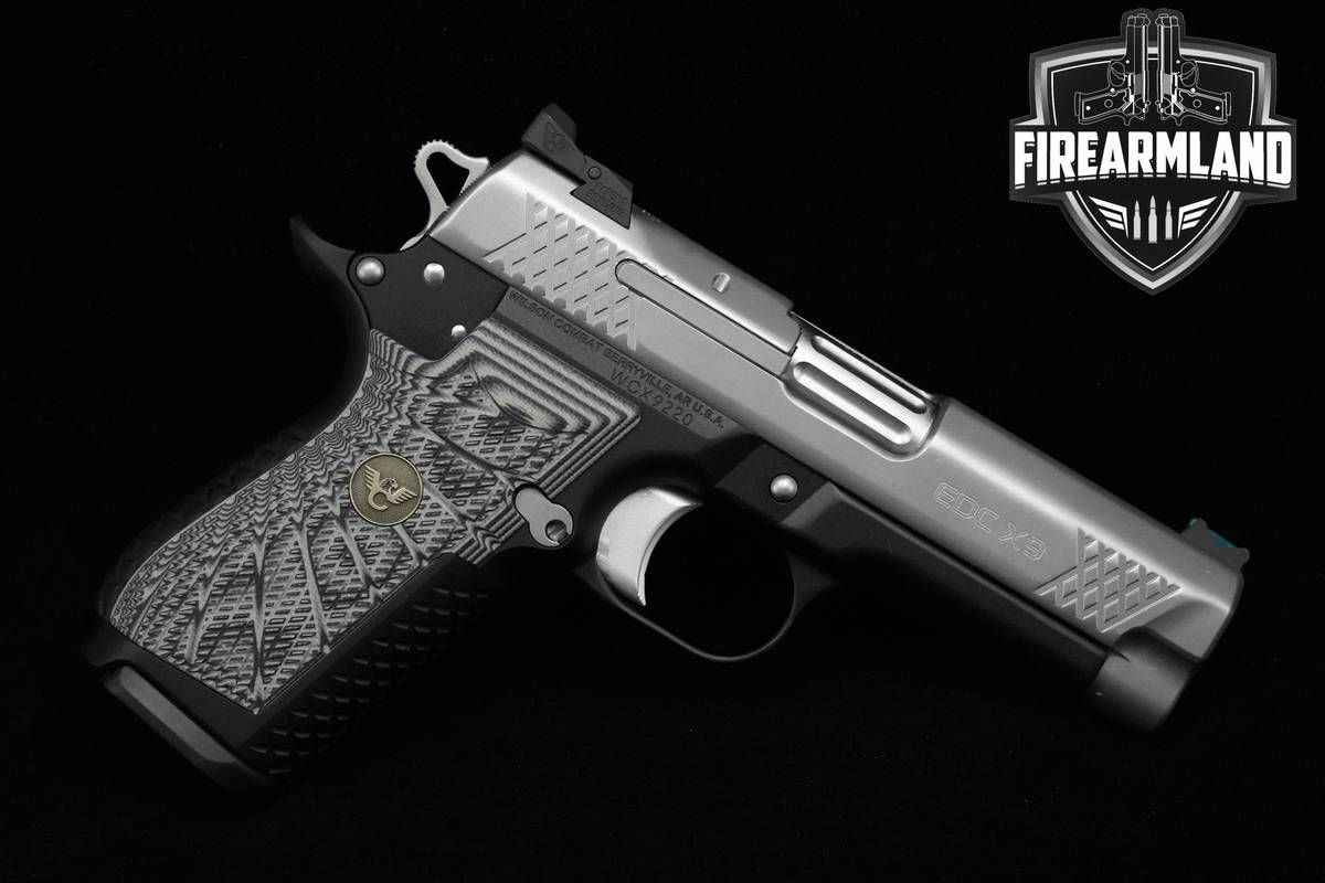 Wilson Combat EDC X9 9mm Two-Tone WC-EDC-X9 1911-2011 +ORIG CASE