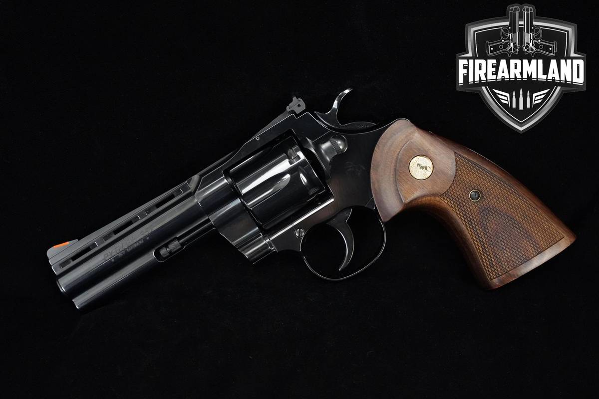 LIKE-NEW Colt Python Gen 2 Blued 357 Mag 4.25" VENT RIB Colt-Python Gen-2