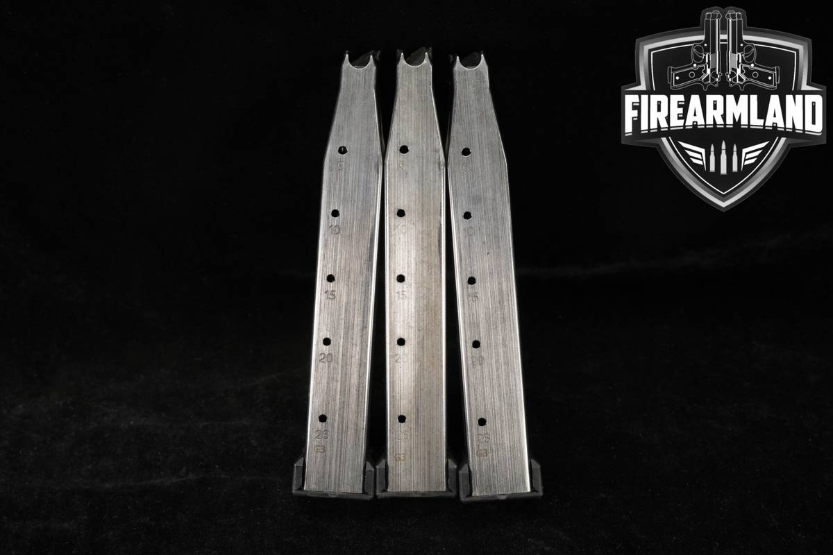 Staccato (STI) 3x THREE 26-Round 2011 9mm/38 Super Magazines Mags