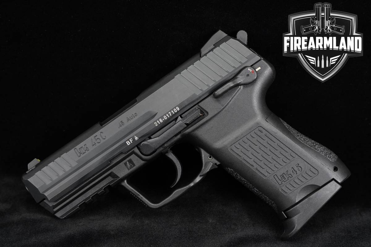 Heckler & Koch HK45 Compact V1 45-ACP 3.9" DA/SA +HOLSTER