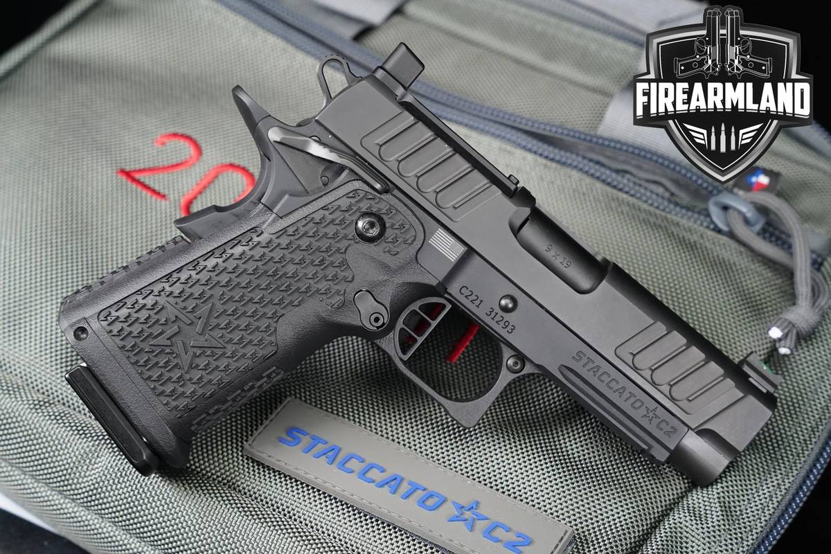 Staccato STI C2 Optic Ready DPO 9mm 1911 3.9 2011 Sport +2 MAGS & ORIG CASE