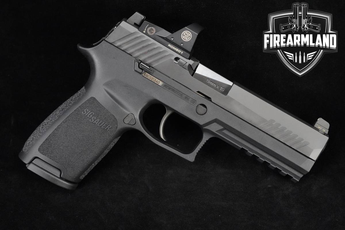 Sig Sauer P320 RX 9mm Sig-Sauer P320 P-320-RX +OPTIC & 2 MAGS