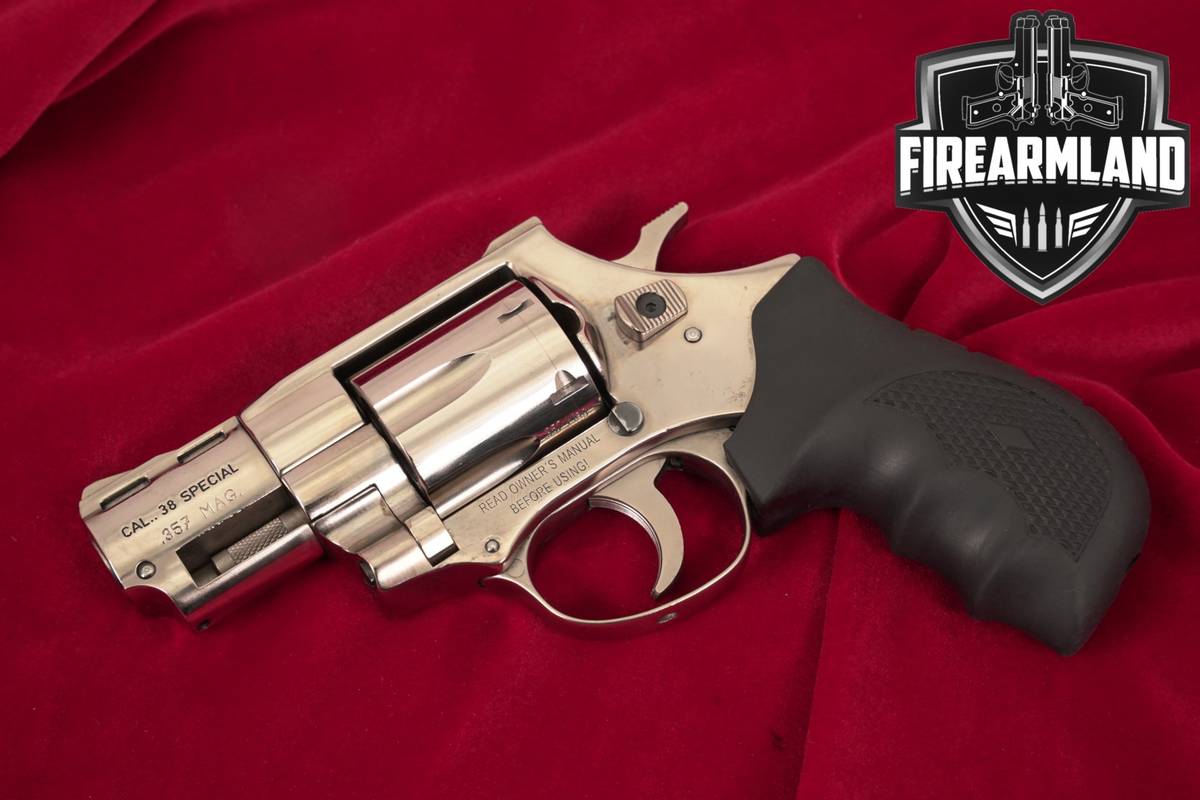 Weihrauch Windicator 357 Magnum 2.25" Bright Chrome DA/SA Snub-Nose