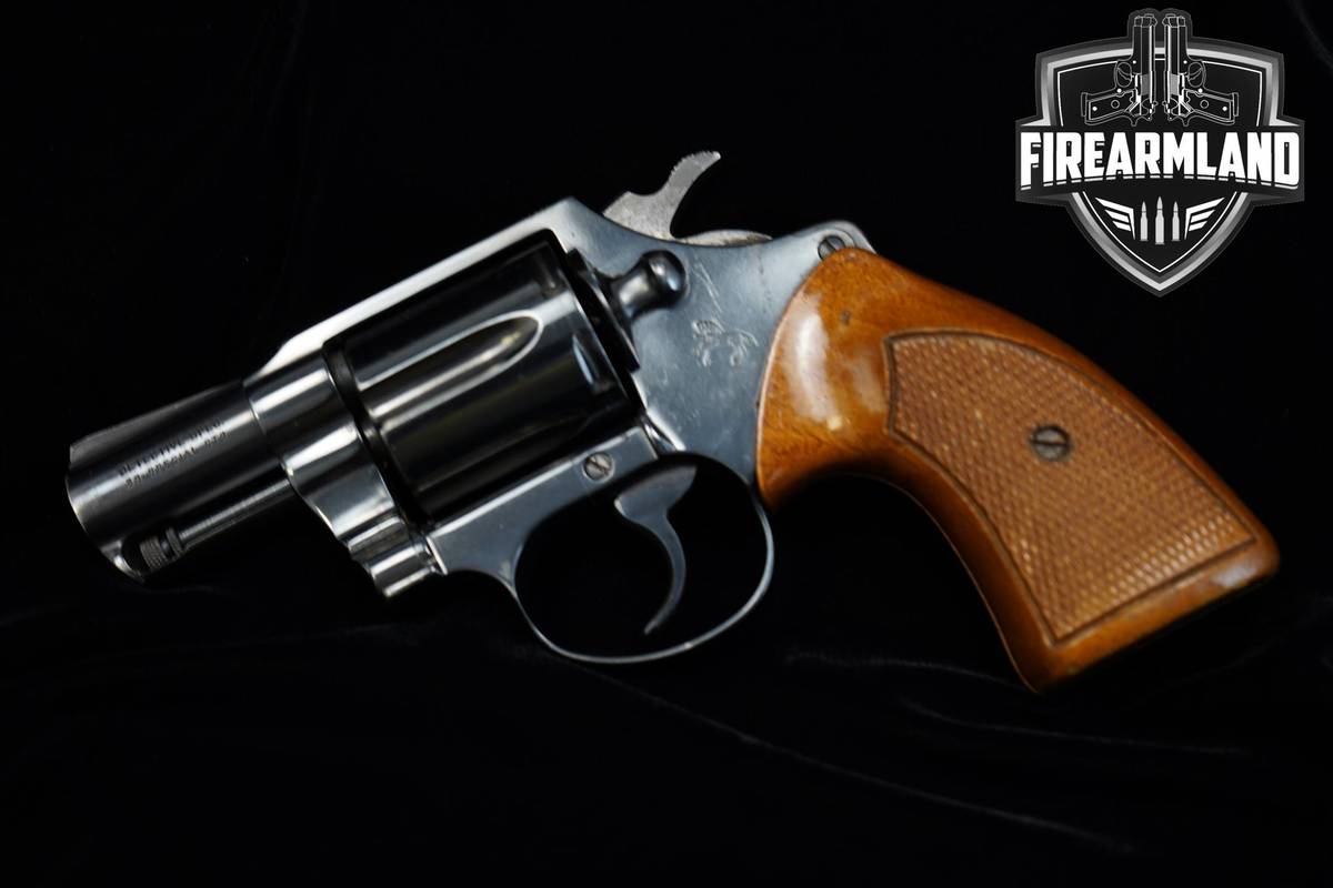 SNUB-NOSE 1974 Colt Detective Special 38 Special 2" Blued Colt DA/SA