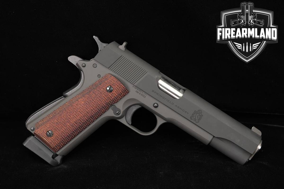 Springfield Armory 1911-A1 Mil-Spec 45ACP 5" Parkerized +3 MAGS