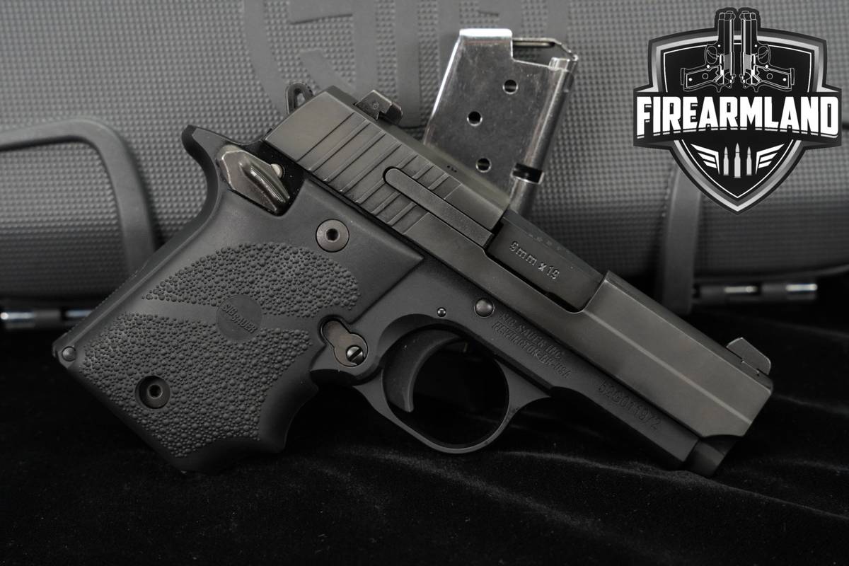 Sig Sauer P938 BRG 9mm P-938 SAO +ORIG CASE & HOLSTER