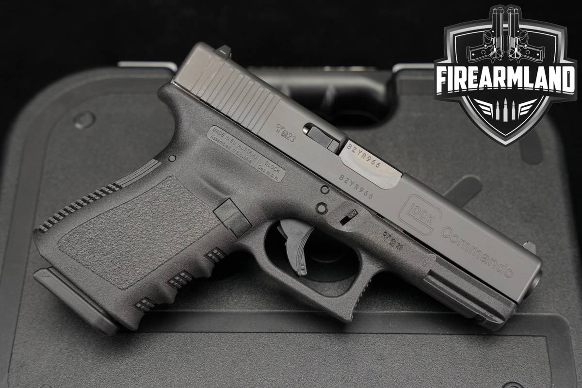 RARE Glock 19 Gen3 G19 Gen 3 THAI COMMANDO 9mm 4.02" +2 MAGS & ORIG CASE