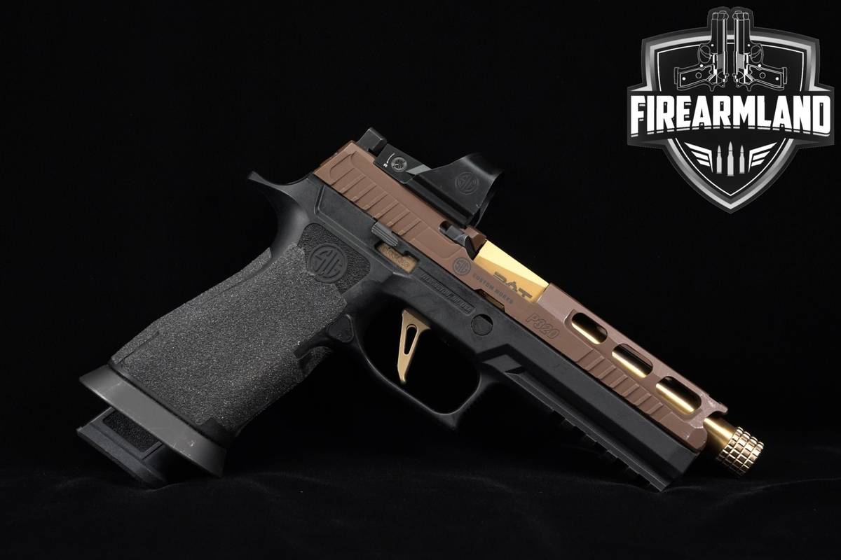 CUSTOM WORKS Sig Sauer P320 P-320 9mm 5.6" +ROMEO1Pro Red Dot