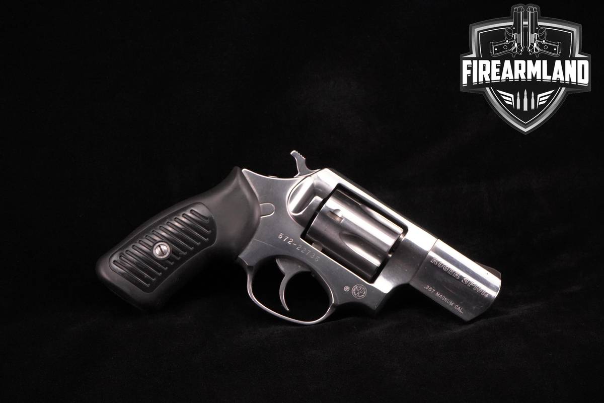 1995 Sturm Ruger SP101 357 Magnum 2.25" SP-101 Stainless DA/SA