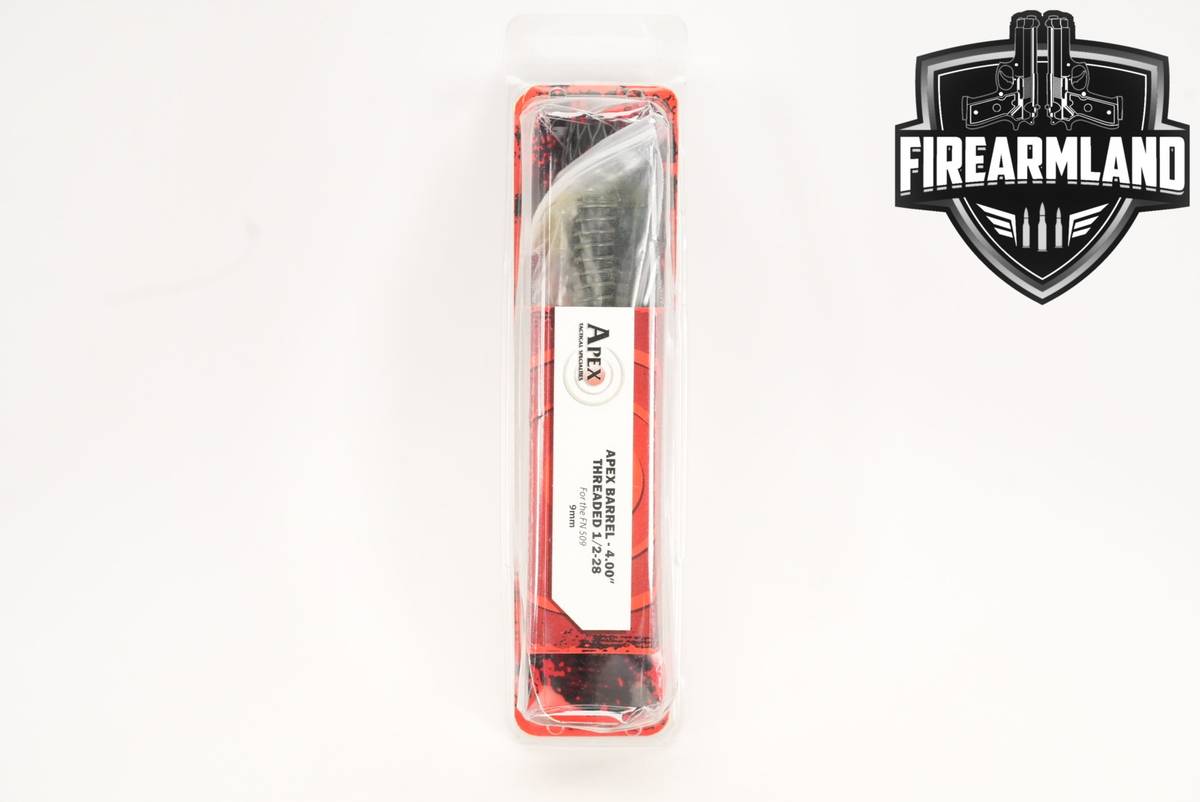 APEX FN509 4" Threaded Barrel 9mm Luger Pistol FN 509 +ORIG BOX