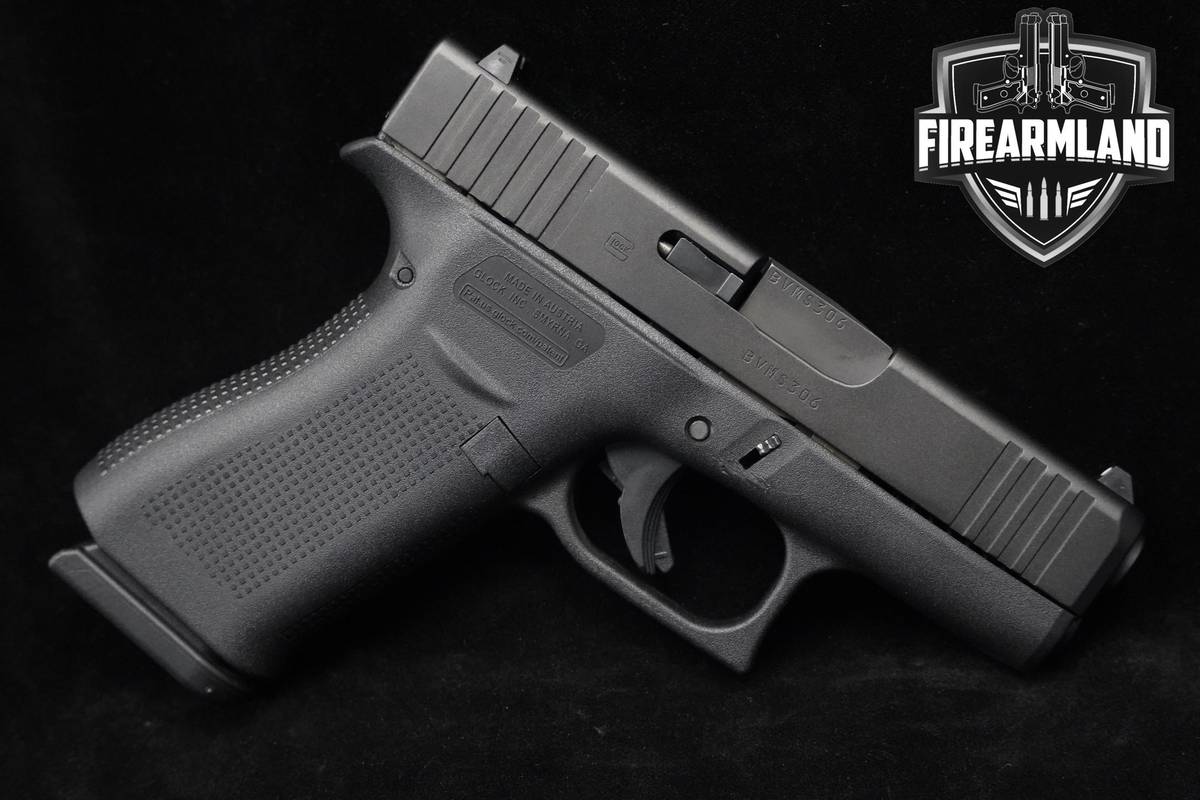 Glock 43X Slimline 9mm Glock-43X G43X G43-X +2 MAGS & ORIG CASE