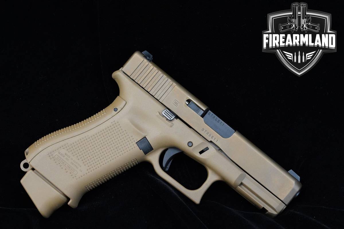 Glock 19X Crossover 9mm 4" FDE Glock G19-X G19X +2 MAGS & ORIG CASE