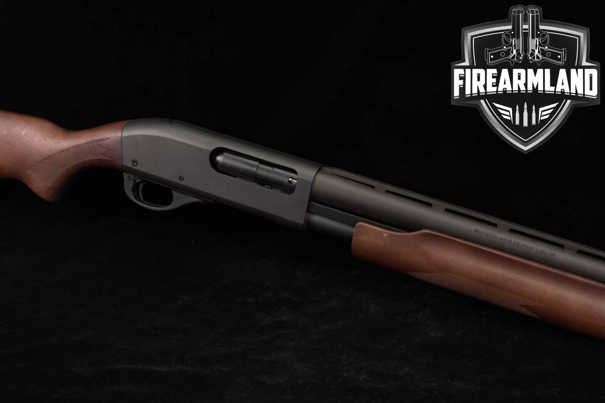 Remington Model 870 Super Magnum 12-Gauge 28 Black & Wood M870 VENT-RIB