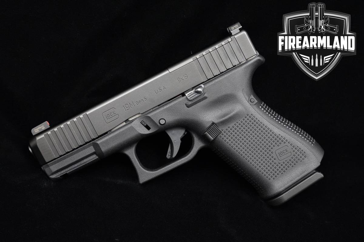 Glock 19M Gen5 MOS 9mm Glock G19 Gen-5 +3 MAGS & ORIG CASE