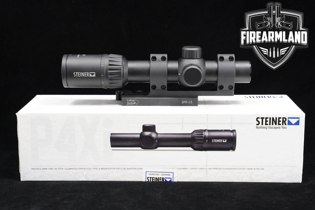 Steiner Optics P4Xi 1-4X24mm P3TR Reticle Steiner-Optics-P4Xi +ORIG BOX