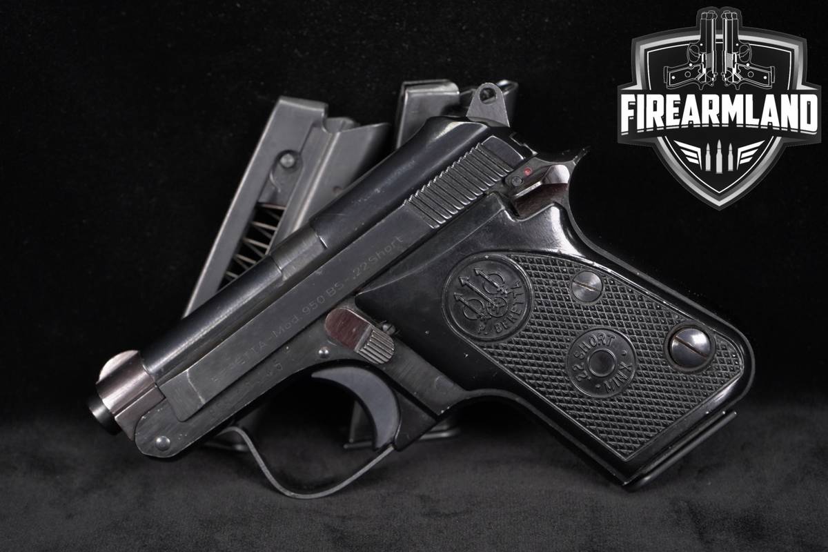 Beretta Mod. 950 BS Minx 22 Short 2.4 Blued +3 MAGS