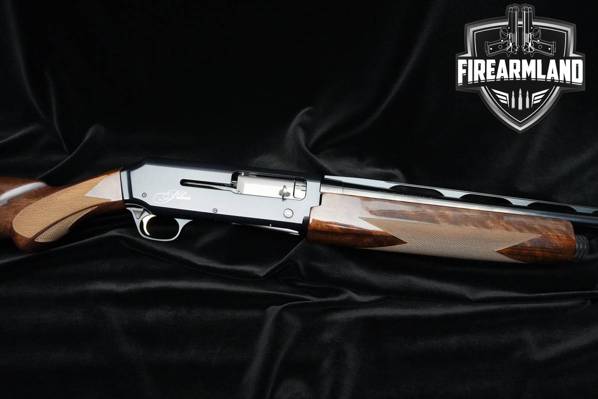 ORIG BOX Browning Silver Black Lightning 12-Gauge 4rd Browning 12-Ga Silver
