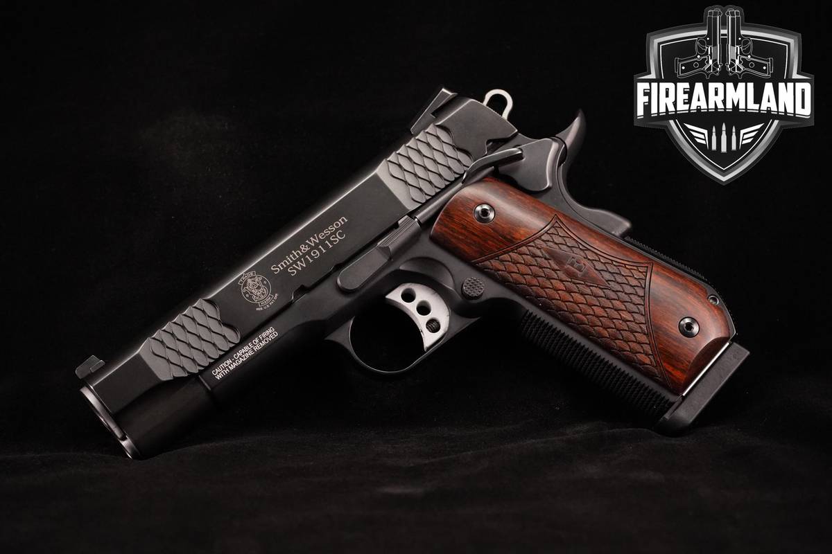 Smith & Wesson S&W SW1911SC E-Series 45-ACP 1911-A1 4.25" +ORIG CASE