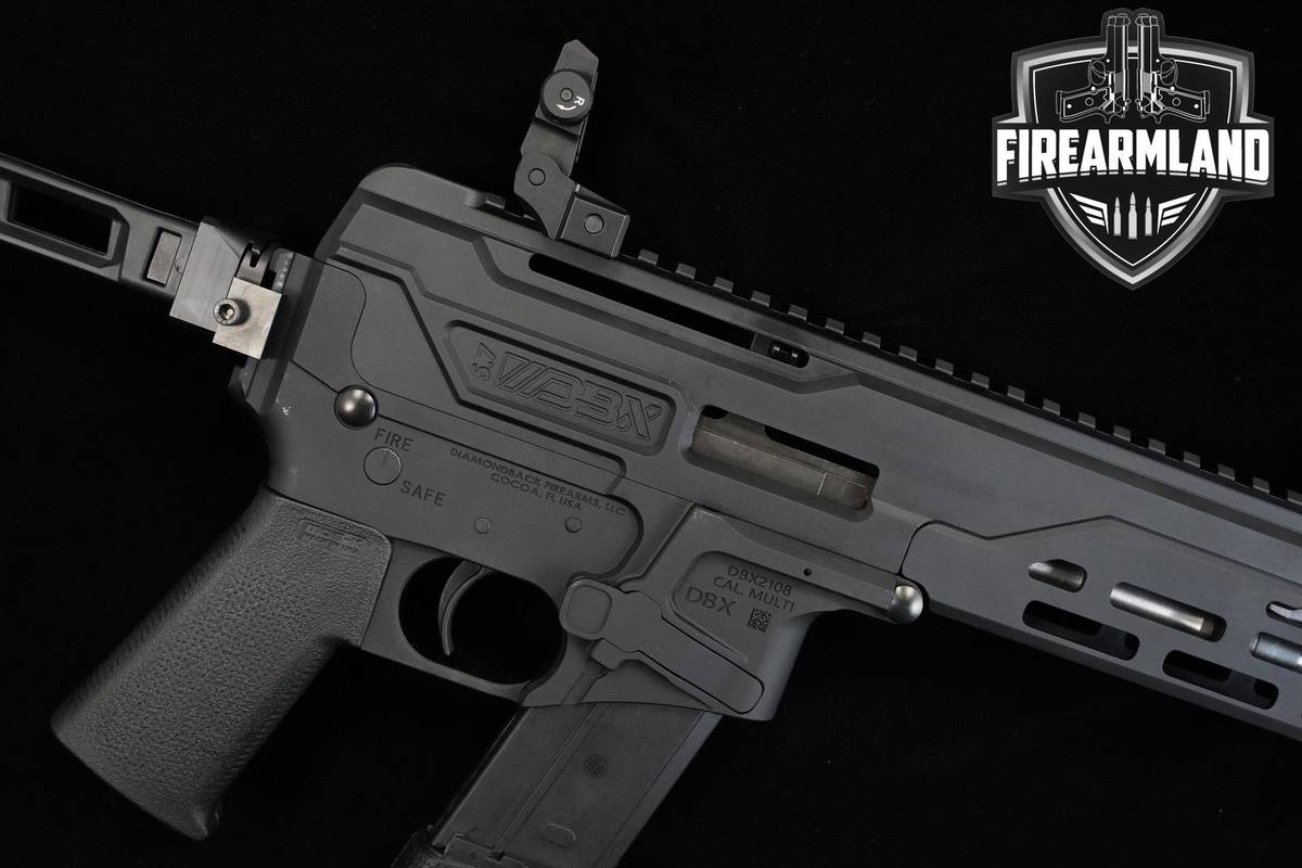 Diamondback DBX57 5.7x28 8" Diamondback DBX-57 Tactical PDW +3 MAGS