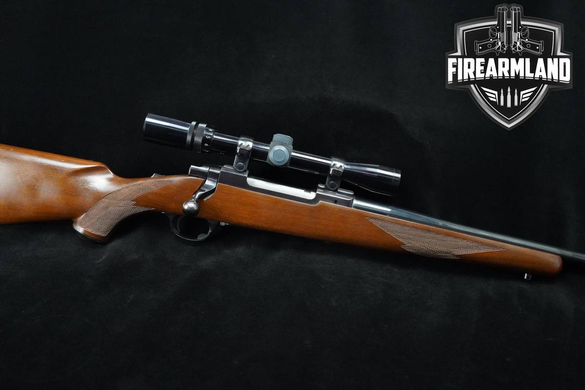 1981 Ruger M77 Original Tang Safety 7mm Rem Magnum 24" Blued Ruger +OPTIC