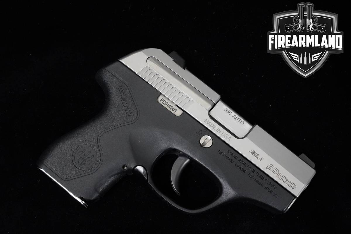 Beretta Pico 380 ACP 2.7" Stainless Steel Beretta-Pico +ORIG BOX & HOLSTER