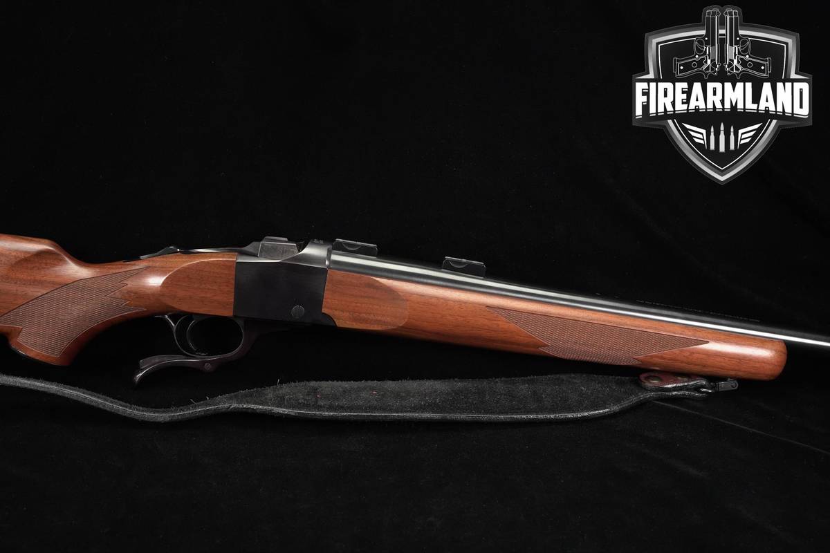 2002 Ruger No.1 1-V Varminter 25-06 Rem 24 Blued & Walnut