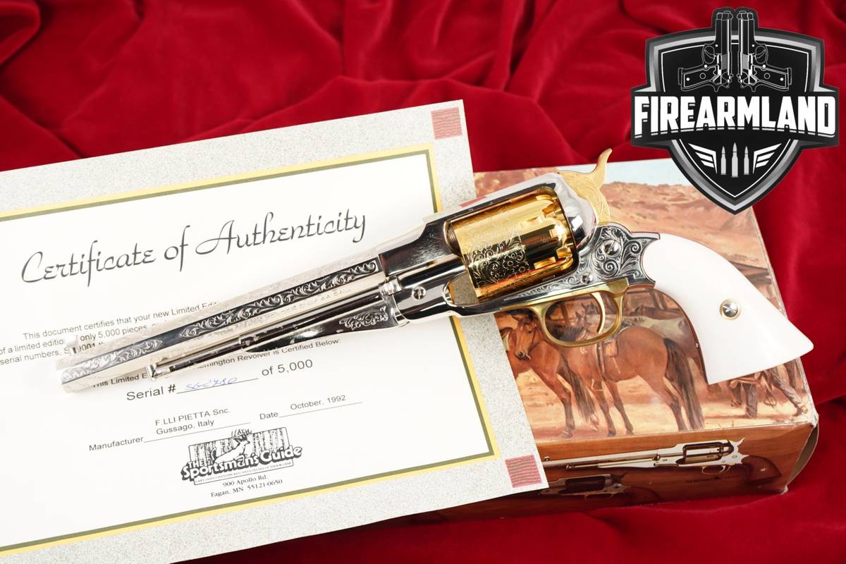 LIMITED 1 Of 5000 F.lli Pietta 1858 New Model Army Texas Sportsman's Guide