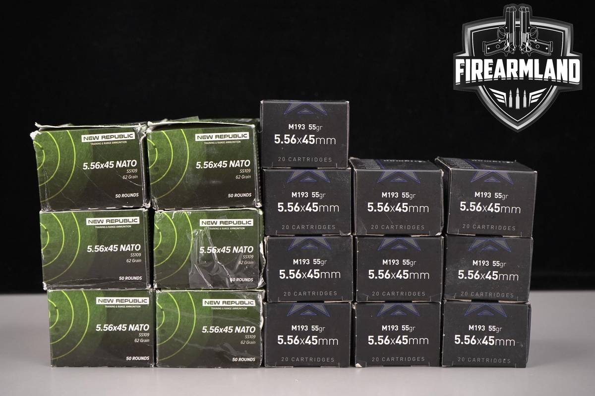 500 RDS! 5.56 NATO Ammo 5.56X45