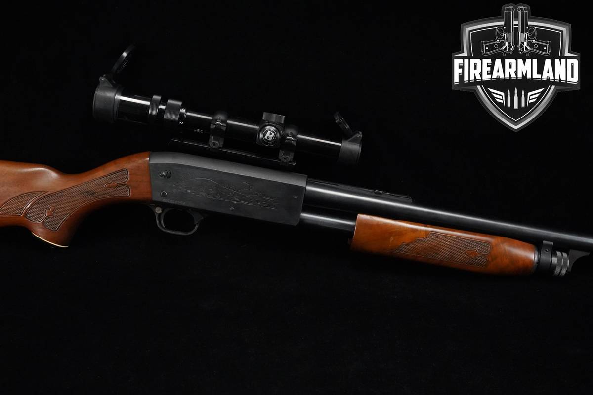 1975 Ithaca Model 37 Featherlight Deerslayer 12-Gauge 26" +OPTIC