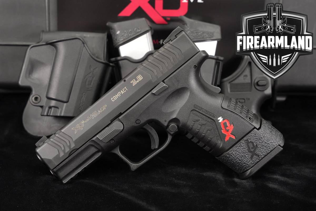 Springfield Armory XD(M) 3.8 Compact 45 ACP XDM XD-M +3 MAGS & ORIG CASE