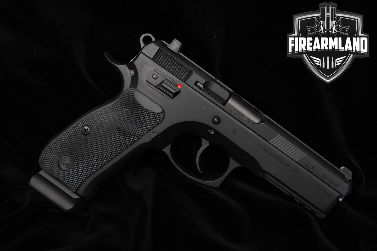 CZ CZ-75 SP-01 9mm 4.6" Black Polycoat CZ-75 CZ75 +2 MAGS & ORIG CASE