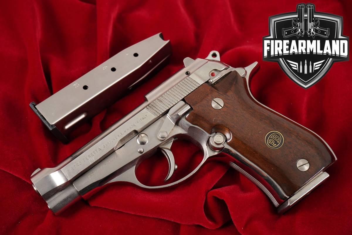 Beretta Mod 84 BB; 80-Series Cheetah 380 ACP 3.8 Nickel 84BB +2 MAGS