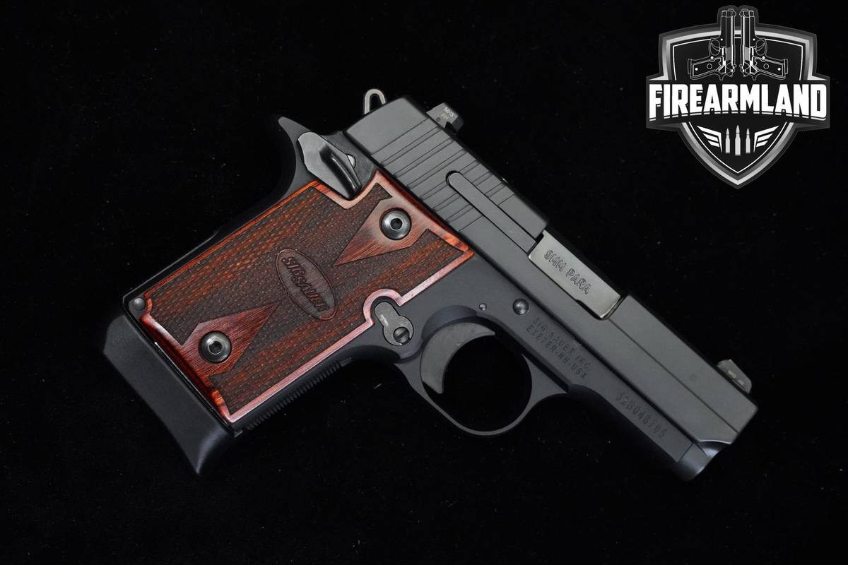 Sig Sauer P938 9mm 3" P938 P-938 +5 MAGS, ORIG CASE & HOLSTER