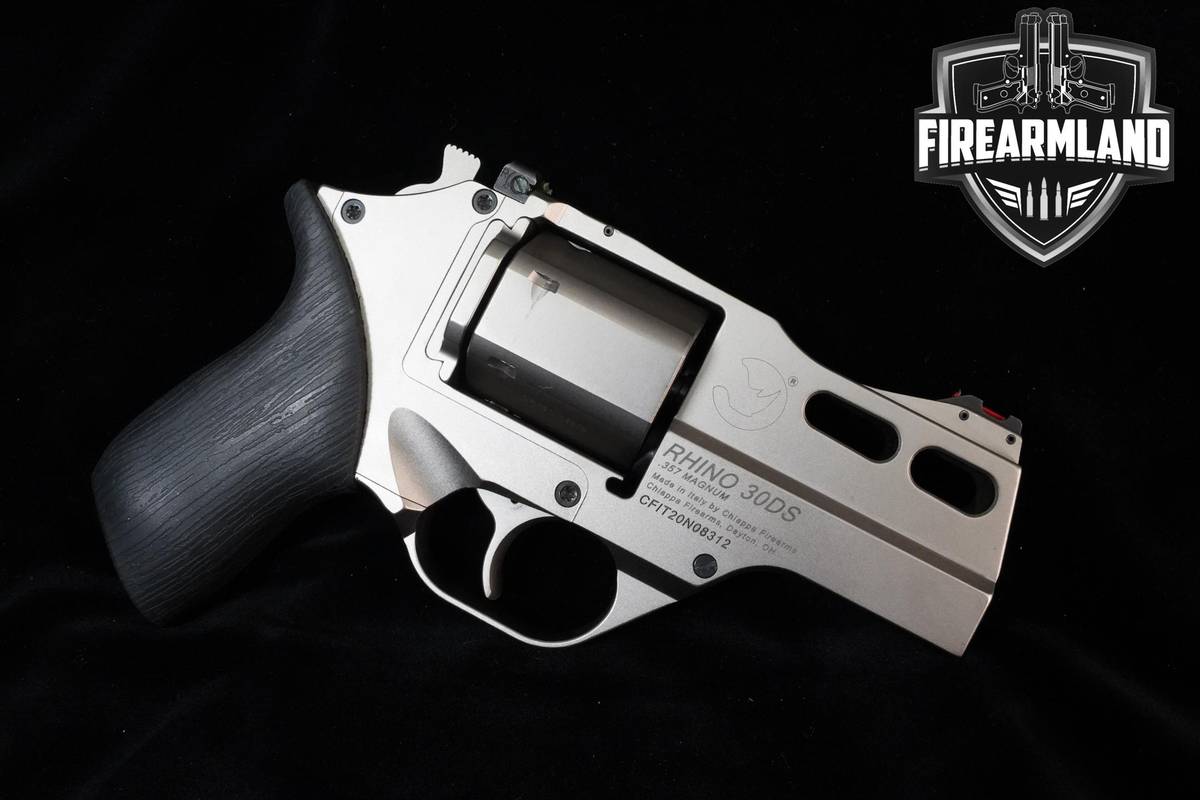 Chiappa Firearms Rhino 30DS Nickel 357 Magnum NICKEL Chiappa-Firearms DA/SA