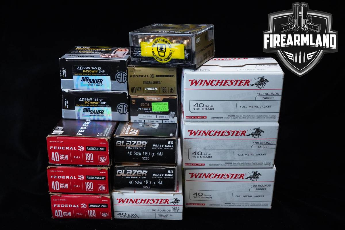40 S&W Ammo 40-S&W Ammo 700 ROUNDS