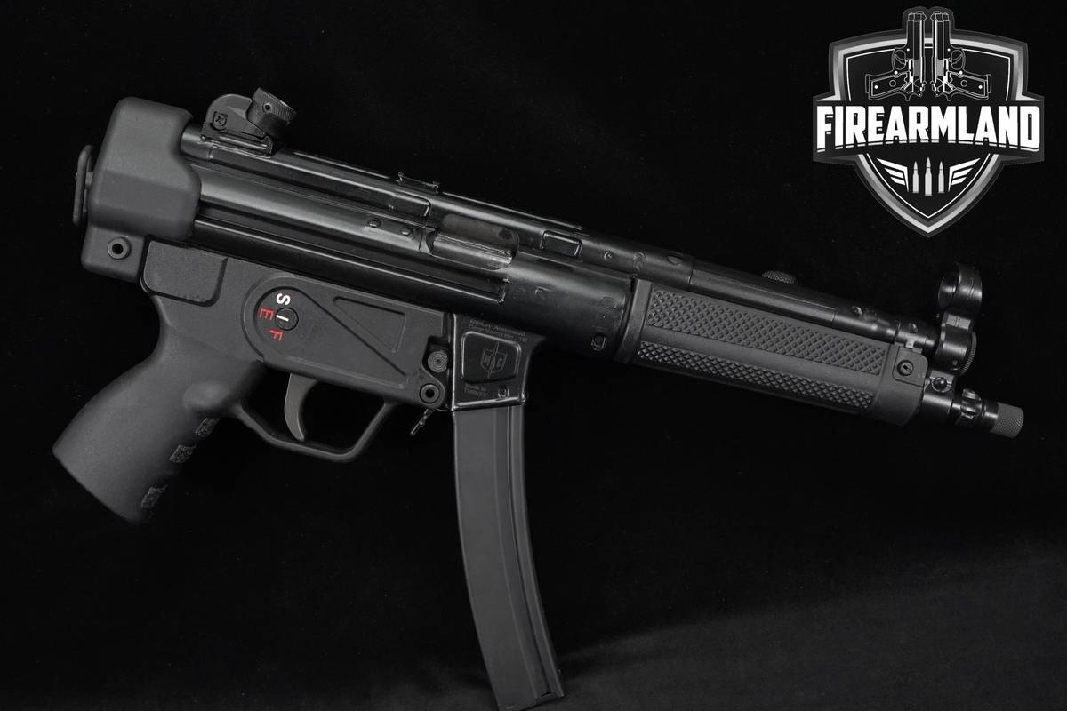 Military Armament Corporation MAC-5 9mm 8.9" MAC5-MP5 +4 MAGS & ORIG CASE