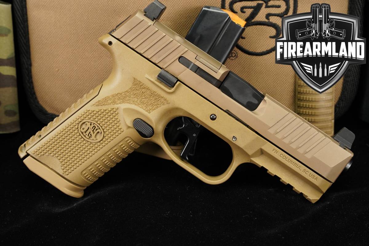 FN 509 9mm Optics-Ready 4" FDE FN509 +6 MAGS, ORIG CASE & HOLSTER