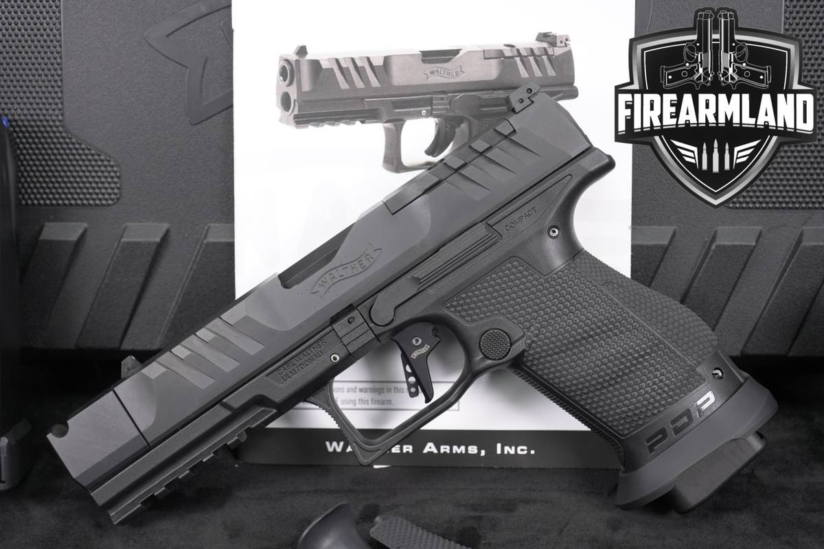 Walther PDP Pro-X PMM Compact 9mm COMPENSATED 4.6" THREADED Optic-Ready