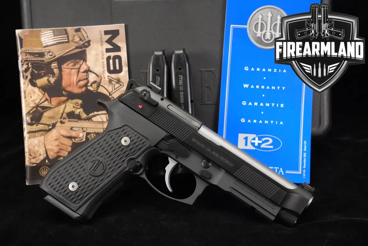 Beretta 92G Elite LTT 9mm 4.7" 92 G +3 MAGS & ORIG CASE